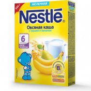 Nestle 250 г каша молоч. овсяная с грушей и бананом
